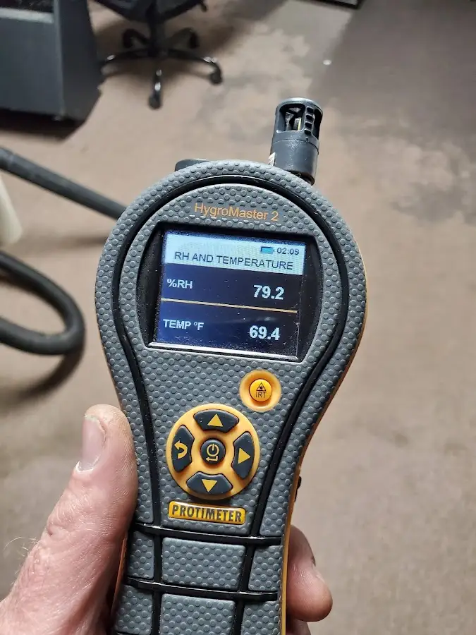 Moisture meter humidity assessment for Mold Remediation & Removal in Trenton